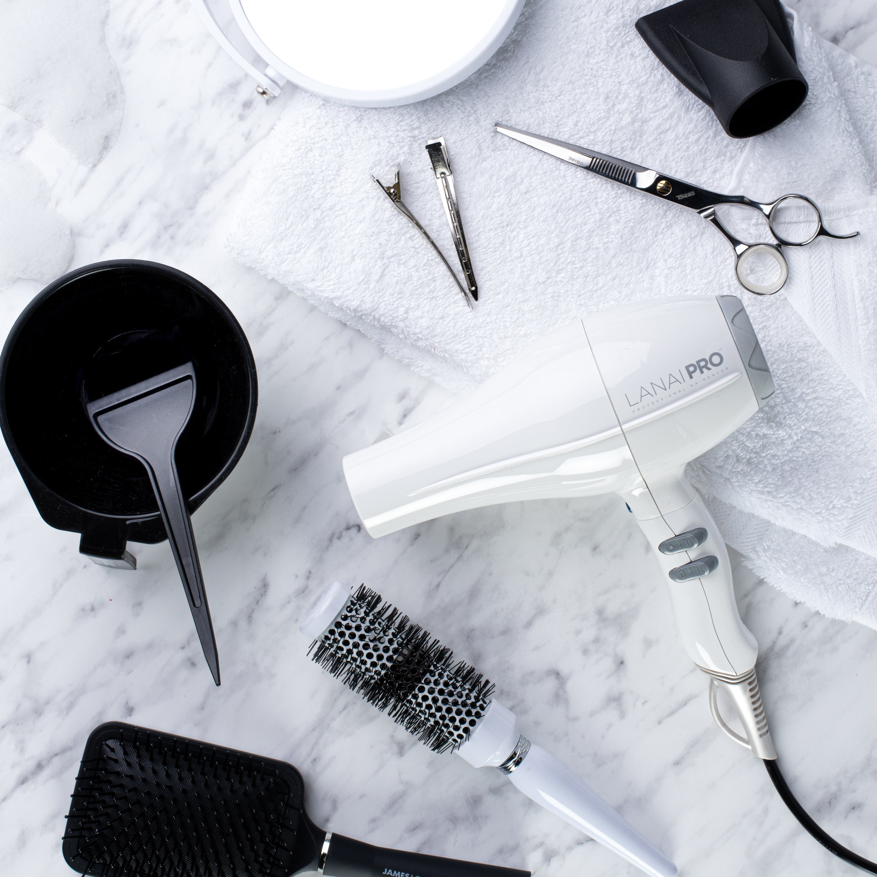 LanaiPRO White – LanaiBLO Hair Dryer